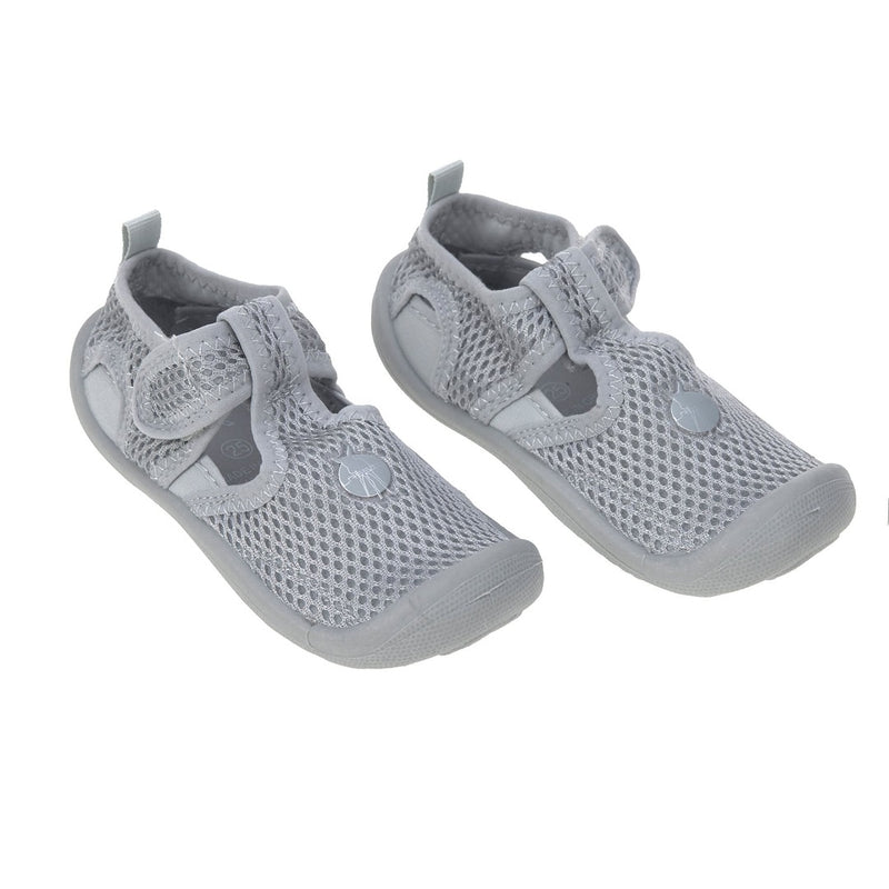 Lässig Kinder-Badeschuhe Hellblau in Größe 19 mit Klettverschluss