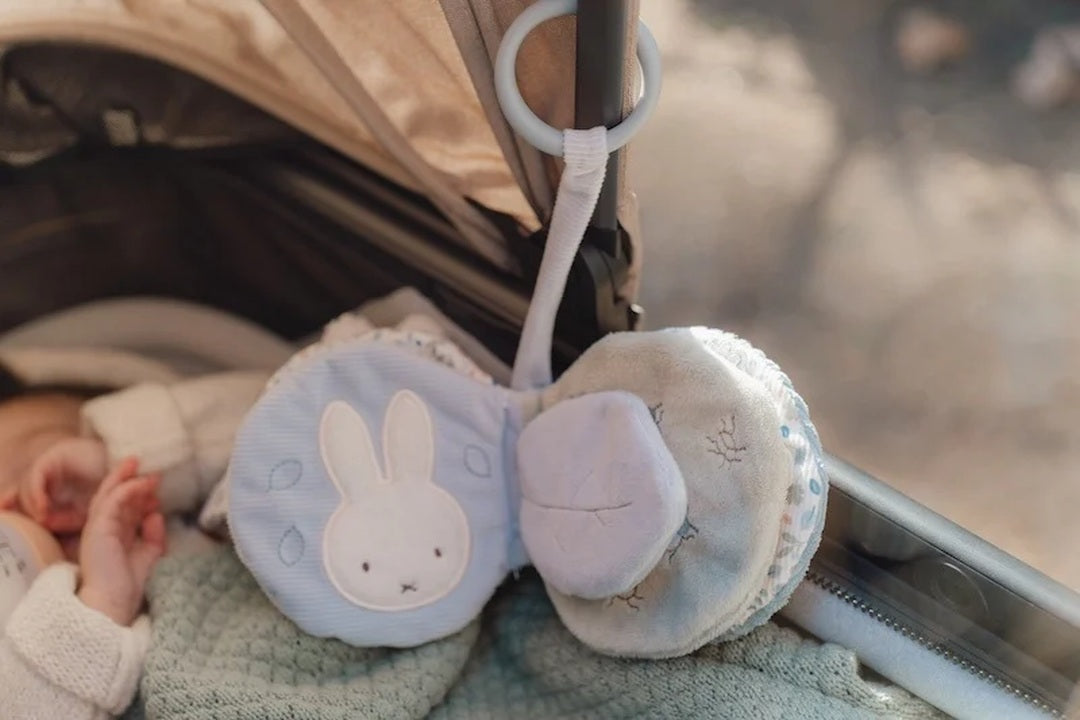 Miffy Cloth Book Lucky Leaves Blue from 0 Months