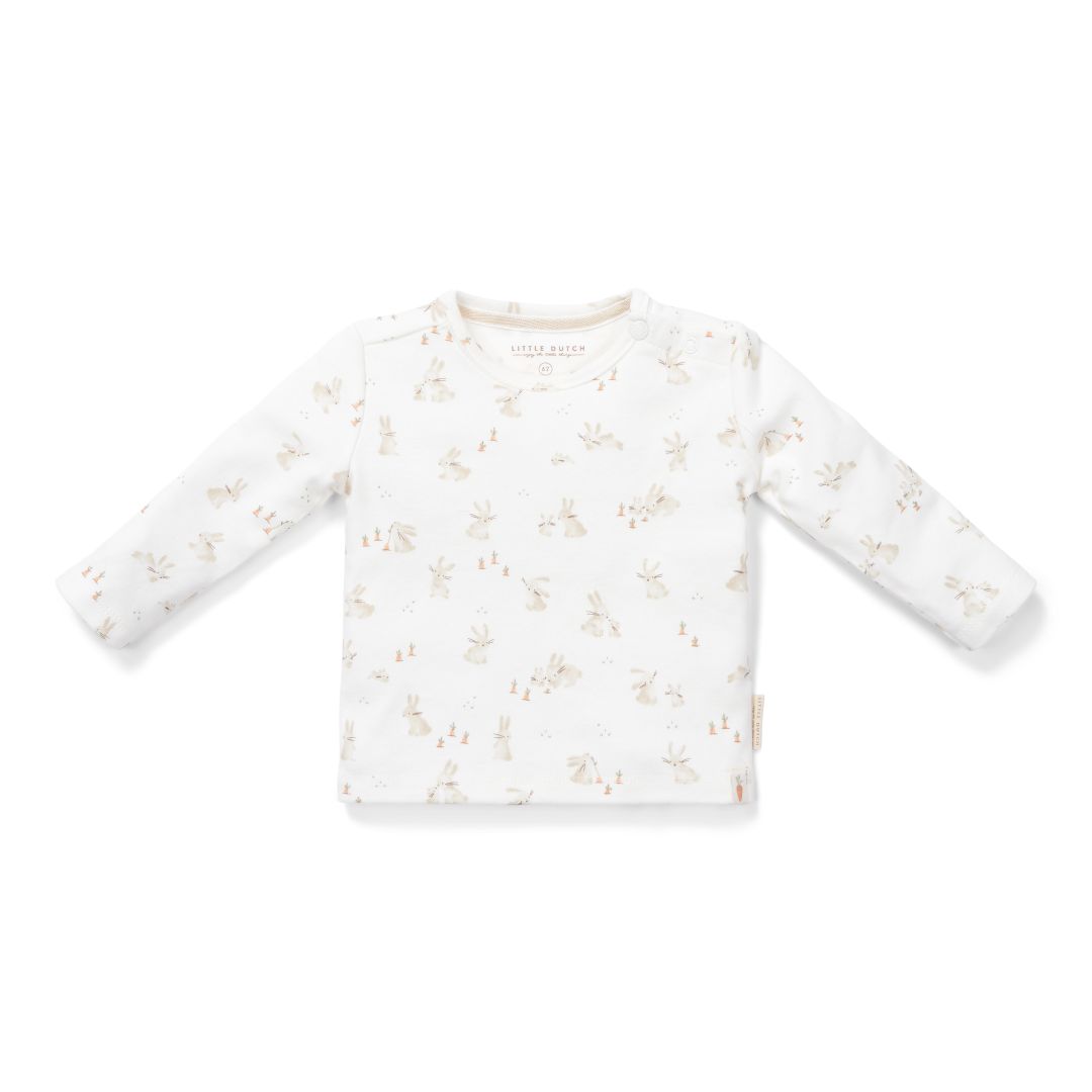 Langarmshirt Baby Bunny in Off-White – Produktansicht