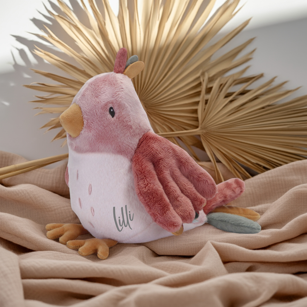 Kuscheltier Vogel Flowers & Butterflies – ab Geburt