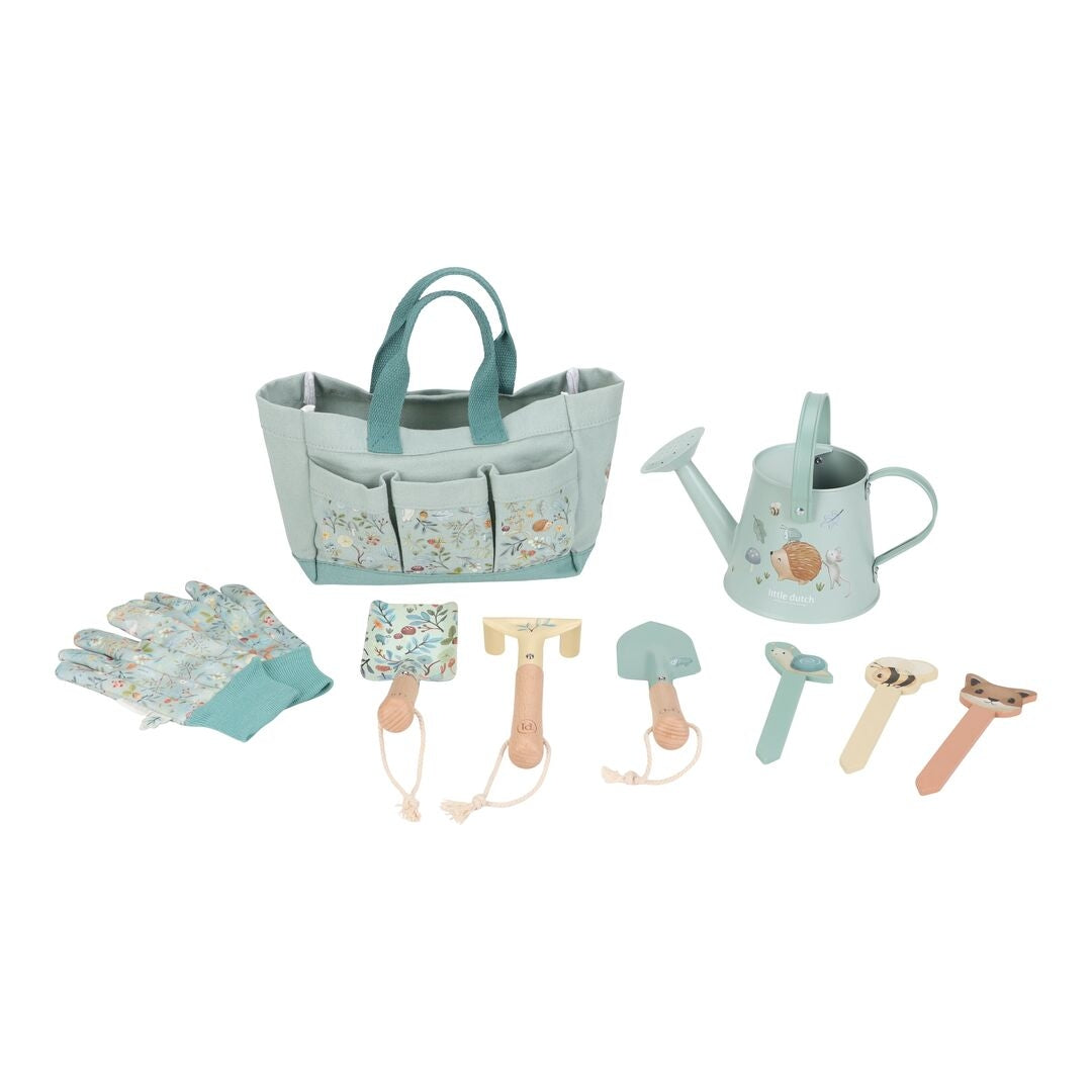 Little Dutch Forest Friends Garten-Set für Kinder ab 3 Jahren – 10-teilig