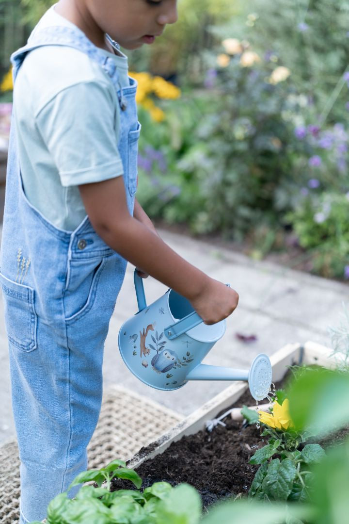 Blaue Forest Friends Gießkanne für Kinder – weitere Produktansicht