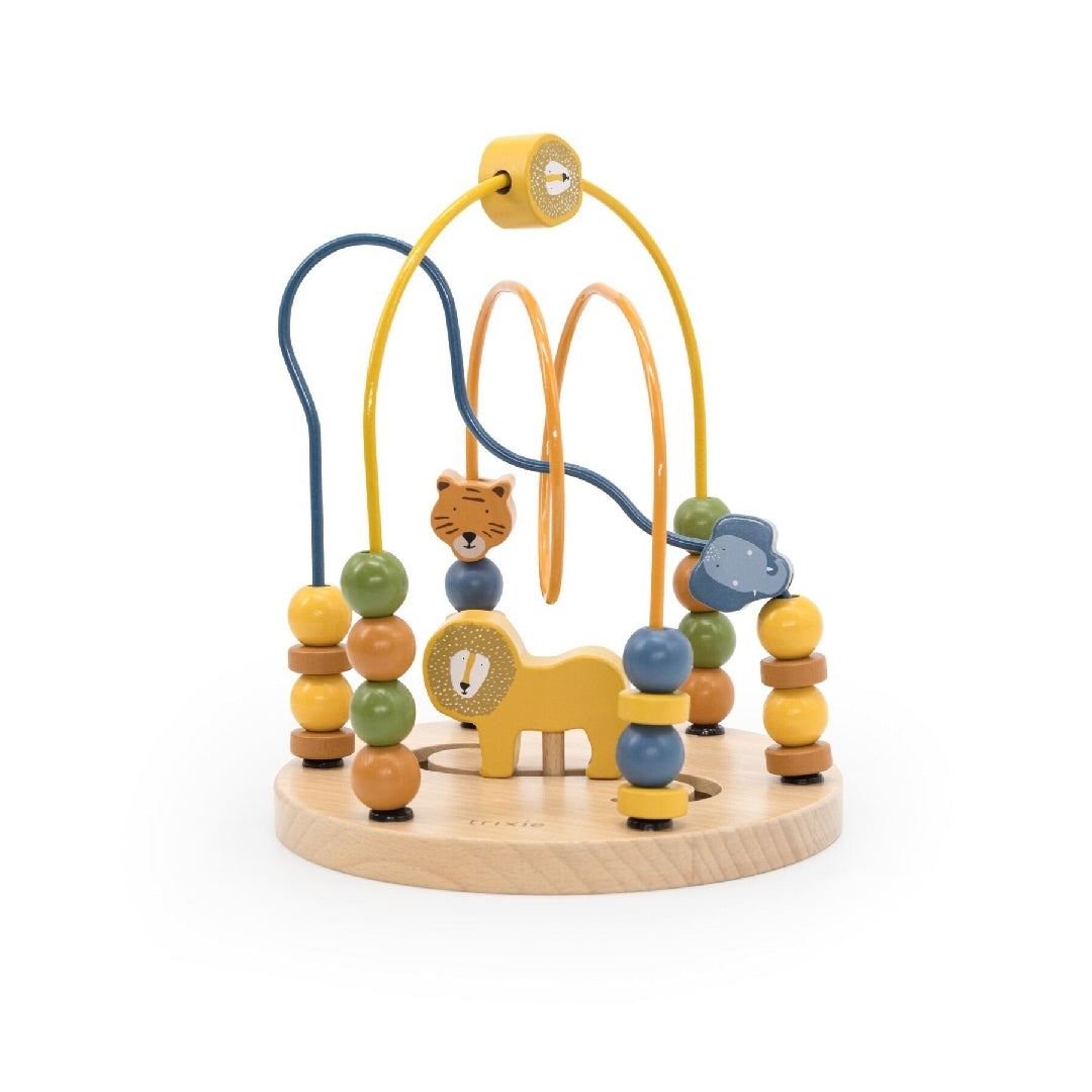 Trixie Holzperlen-Labyrinth mit Tiermotiven – Gesamtansicht