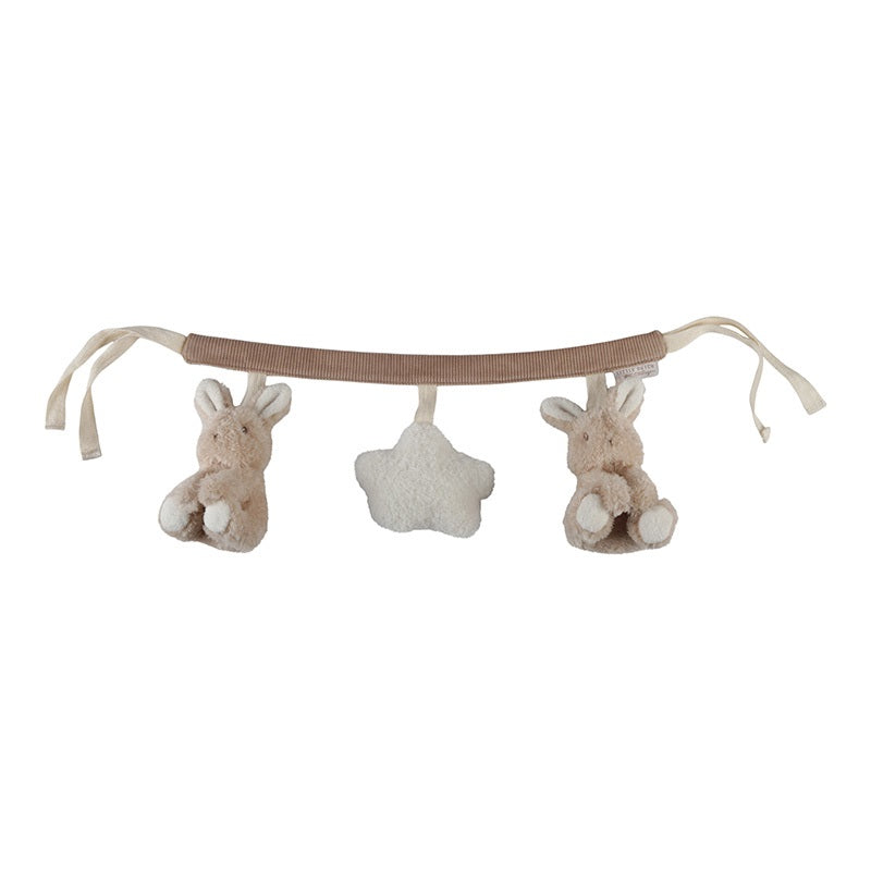 Little Dutch Kinderwagenkette Baby Bunny für Kinderwagen und Babyschale
