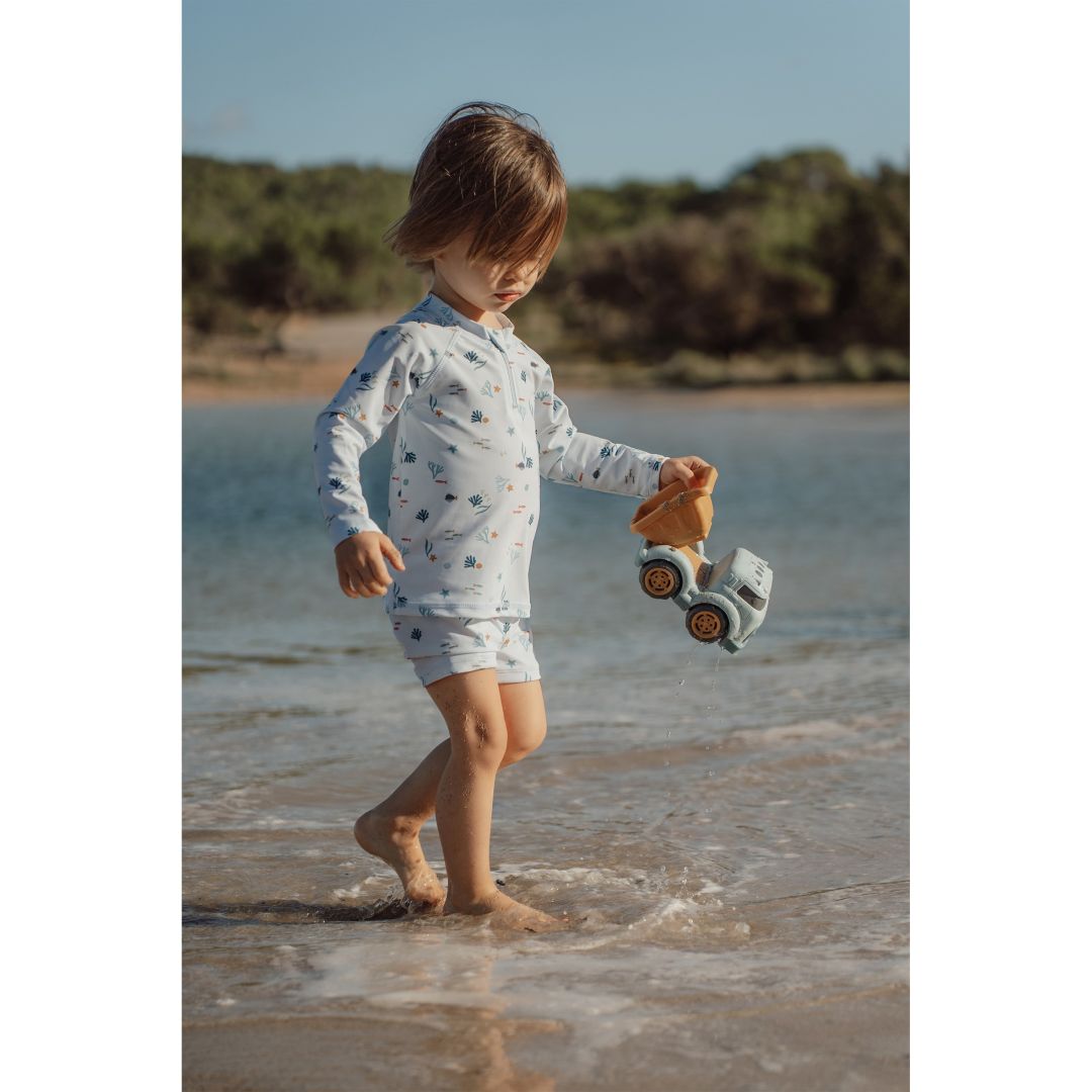 Kiepwagen Ocean Dreams Blauw | Little Dutch