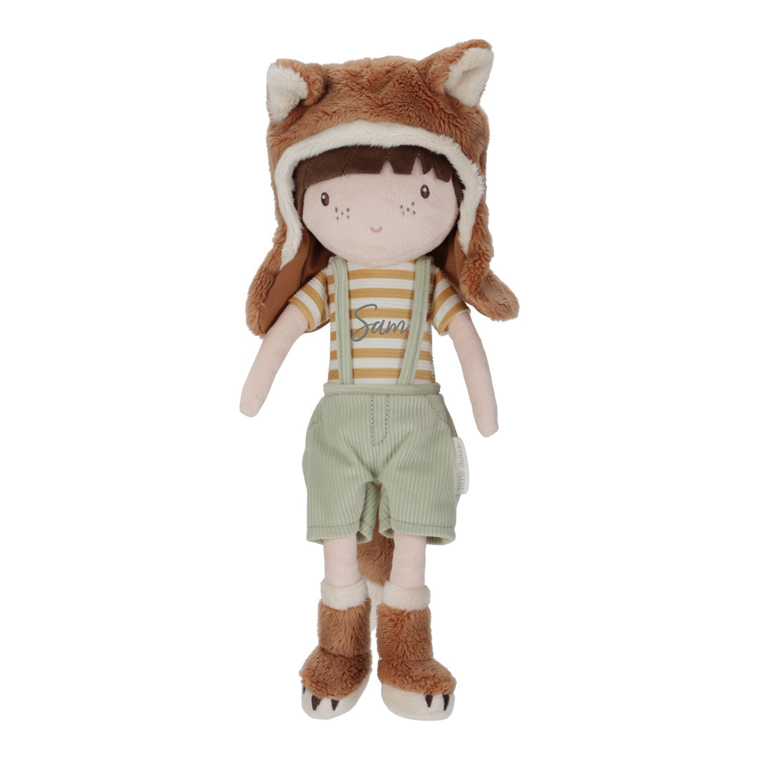 Kuschelpuppe Sam Forest Friends von Little Dutch – personalisierte Ausführung