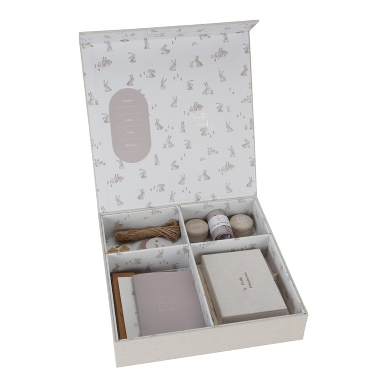 Little Dutch Erinnerungsbox Newborn Naturals Innenansicht