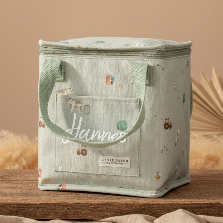 Kühltasche Little Farm – isolierte Lunchtasche für Kindergarten und Ausflug