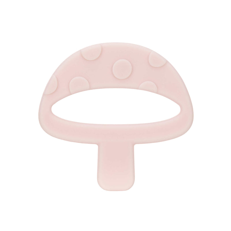 Lässig Beißhilfe Pilz Rosa aus Silikon