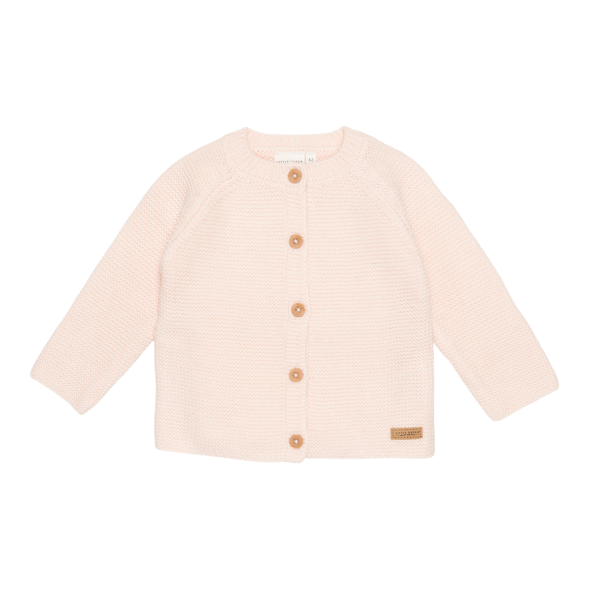 Pinke Strickjacke Flowers & Butterflies – Produktansicht