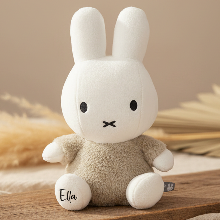 Produktansicht 1: Miffy Kuscheltier Fluffy Grün 25 cm