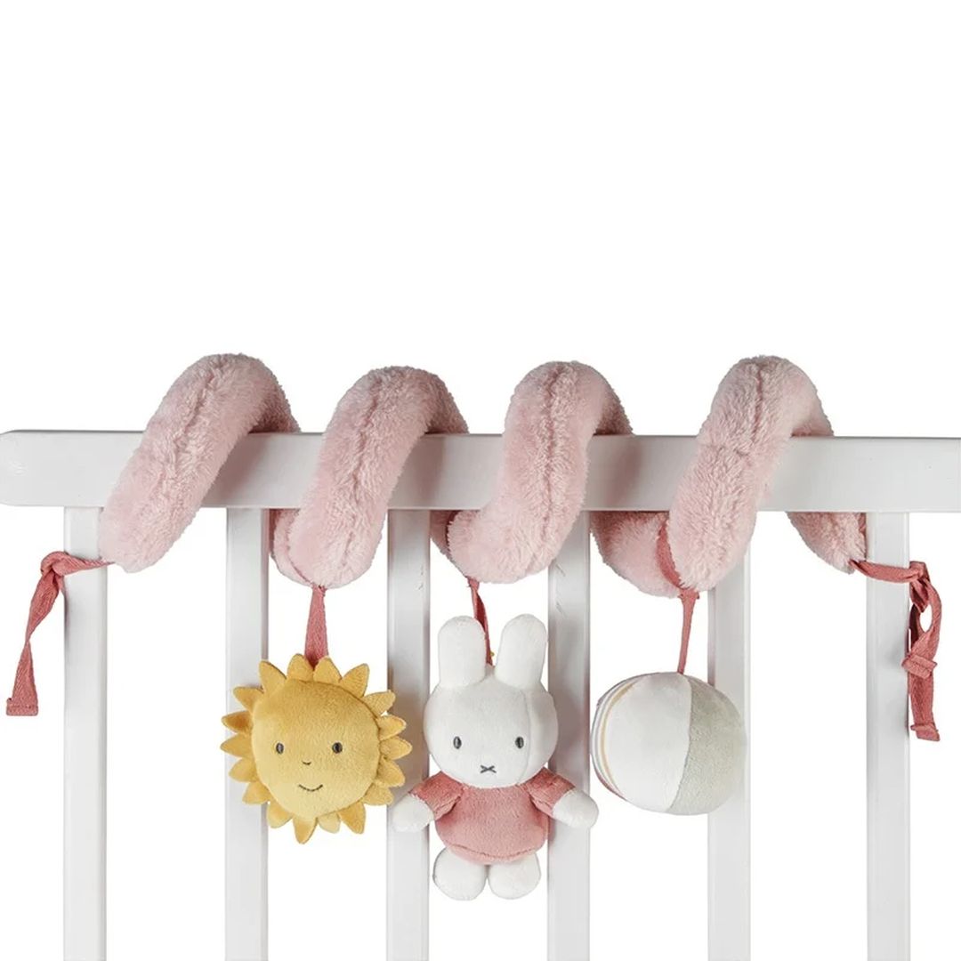 Miffy Aktivitäten-Spirale Fluffy Pink von Tiamo – Produktansicht