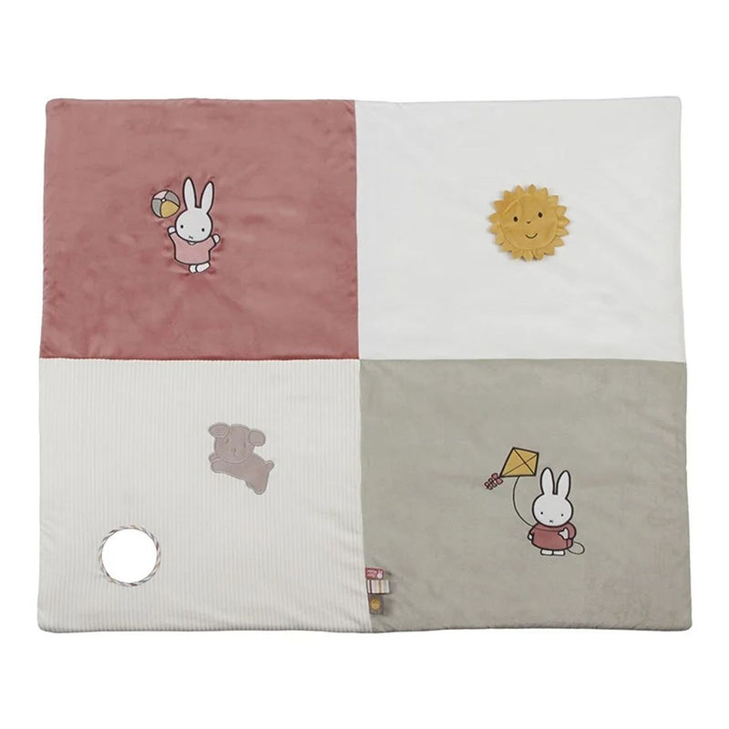 Manta de juegos Fluffy 80 x 100 cm rosa | Miffy x Tiamo