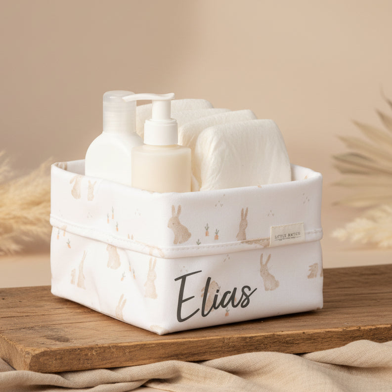 Little Dutch Pflegekörbchen Baby Bunny klein personalisiert mit Name