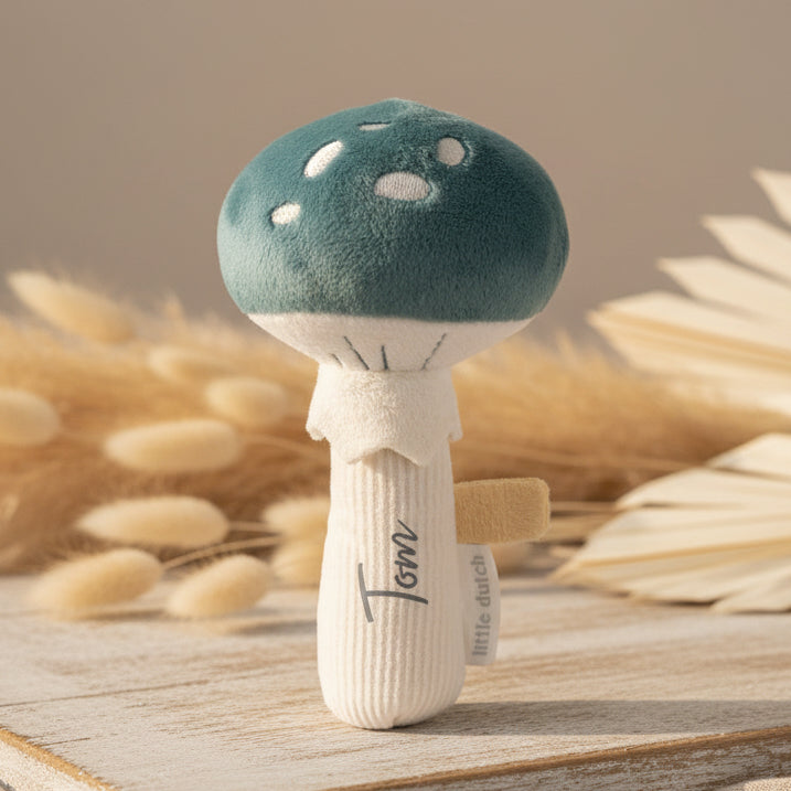 Rattle Mushroom Forest Friends