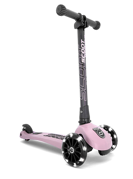 Monopattino Highwaykick 3 LED, rosa | Scoot and Ride