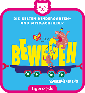 tigercard Kinderliederzug Folge 2 – Kindergarten- und Mitmachlieder für tigerbox TOUCH