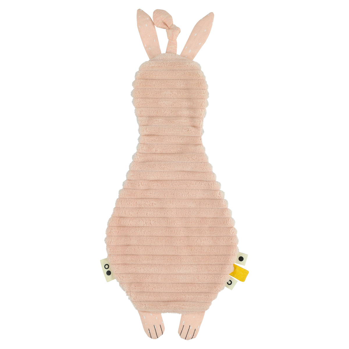 Trixie Schnuffeltuch Frau Hase in Rosa – weiches Schmusetuch für Babys und Kleinkinder als Geschenk zur Geburt oder Taufe