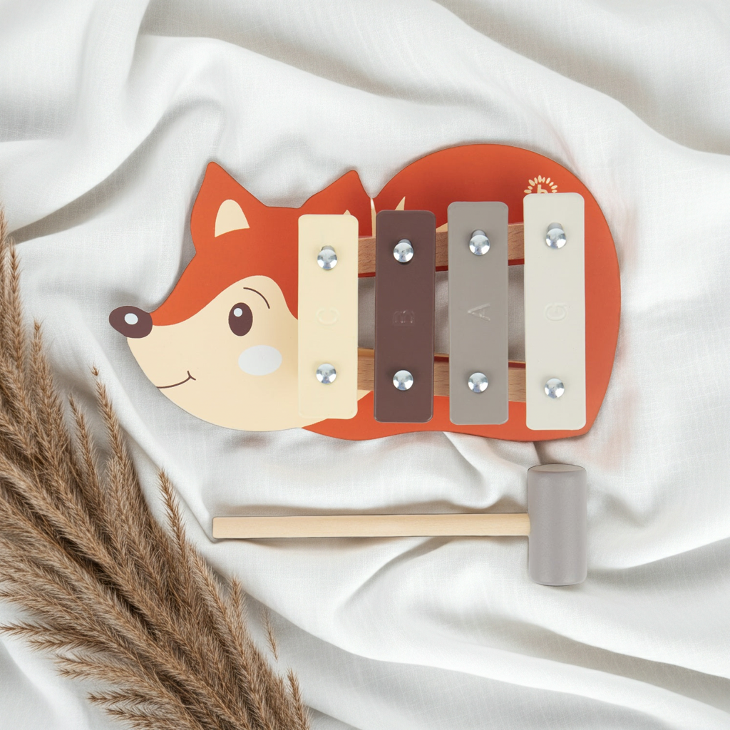 Bieco Mini Xylophon Fuchs