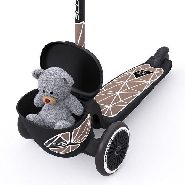 Scoot & Ride Highwaykick 2 Brown Lines – Detailansicht