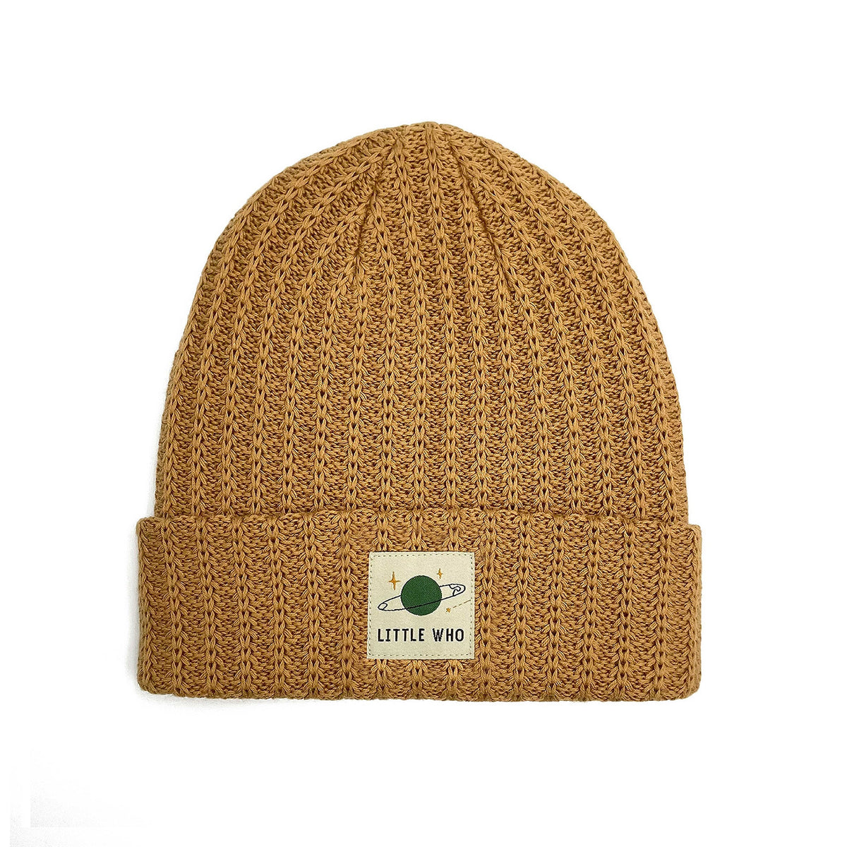 Little Who Erwachsenen-Beanie Honiggelb aus Baumwolle