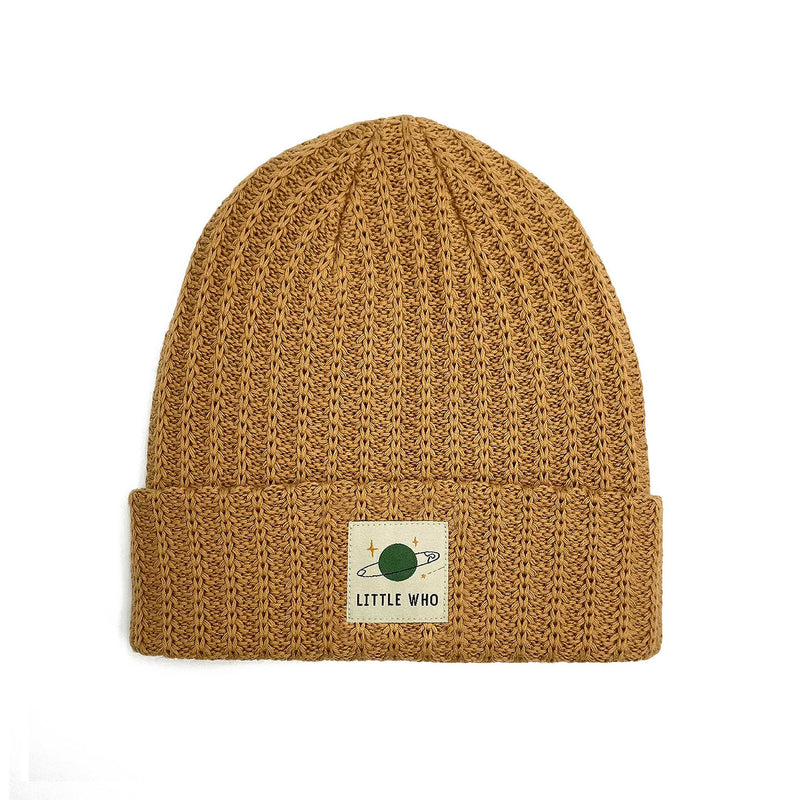 Little Who Erwachsenen-Beanie Honiggelb aus Baumwolle