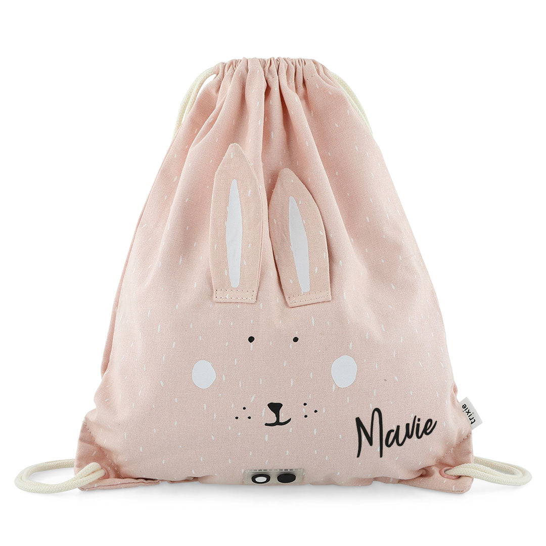 Trixie Sportbeutel Frau Hase personalisierbar