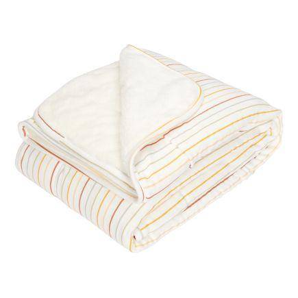Wiegendecke Vintage Sunny Stripes 70 × 100 cm